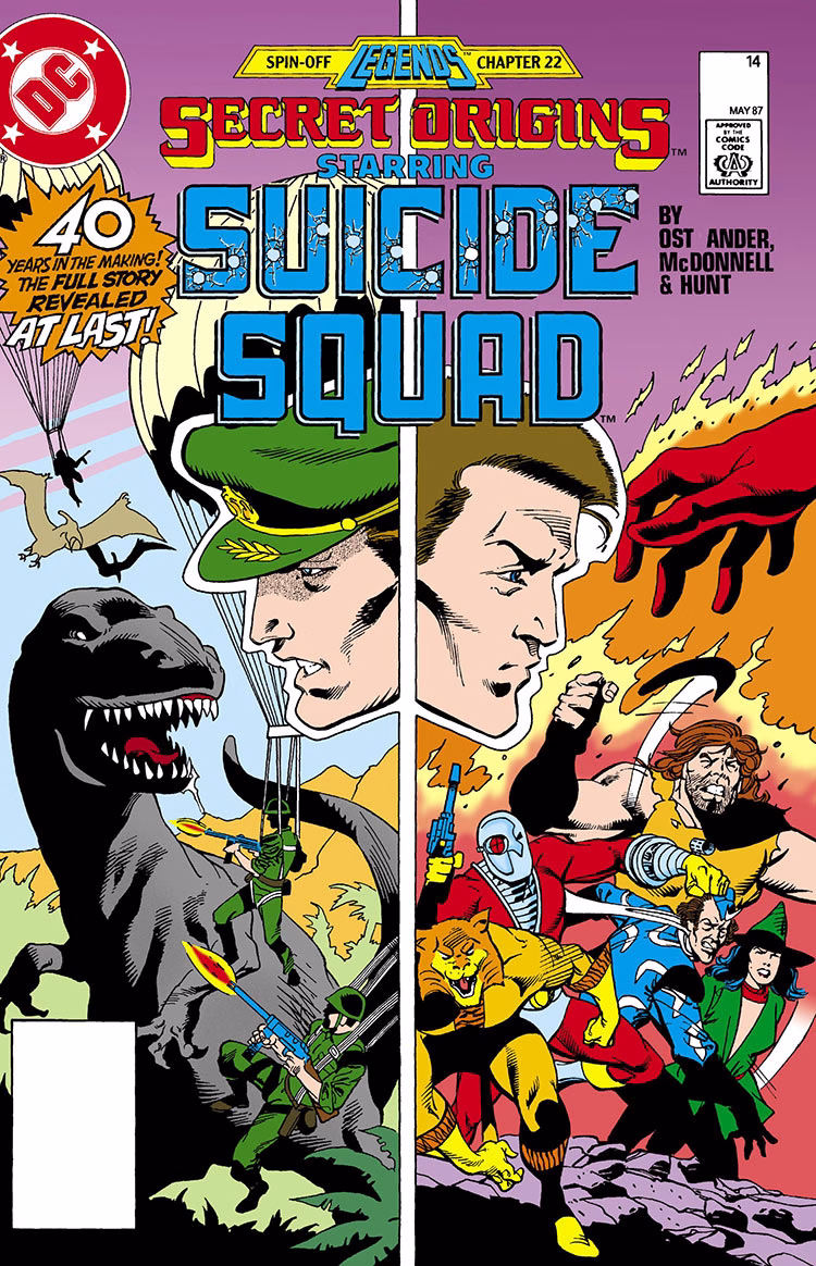 Secret Origins (Vol. 2) #14 Cover by Luke McDonnell